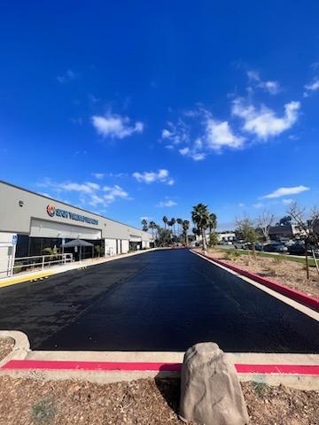 Industrial Park After Seal Coating