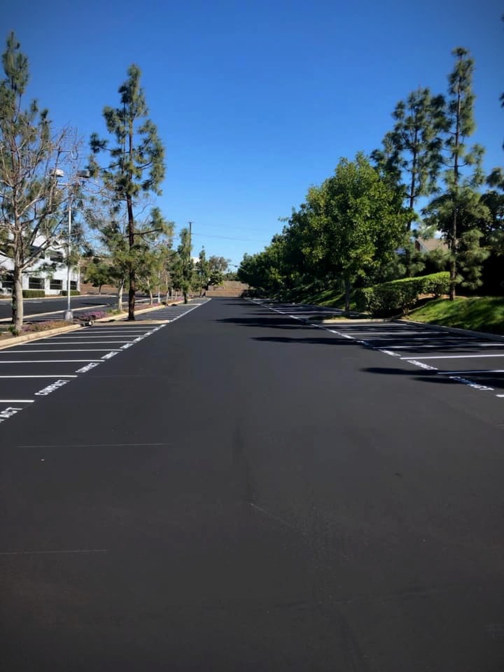 Liquid Road Parking Lot